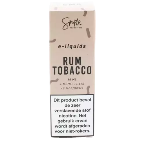 Rum Tobacco (MHD) - Simple Essentials